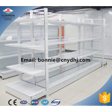 Store Display Single Sided Back Wire Supermarket Shelving